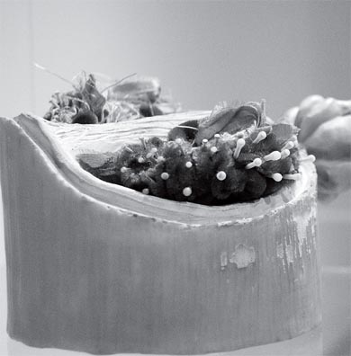 Melanie Laurenco's sculpture