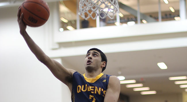 Sukhpreet Singh is second in the OUA with 22.6 points per game.