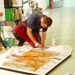 Gab Kokas and Chris Saba’s portion of Inaugural Doodlezoo will double as their gallery space for the show’s duration.