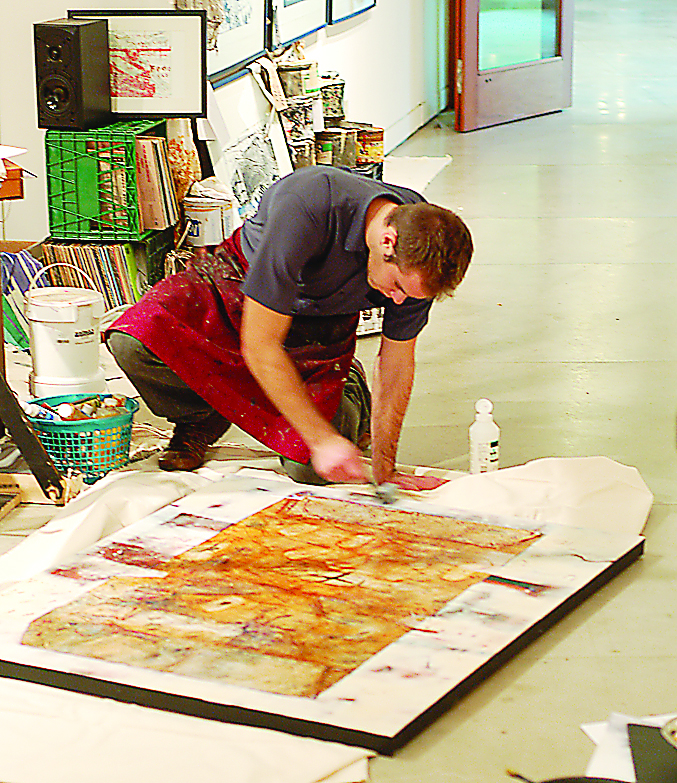 Gab Kokas and Chris Saba’s portion of Inaugural Doodlezoo will double as their gallery space for the show’s duration.