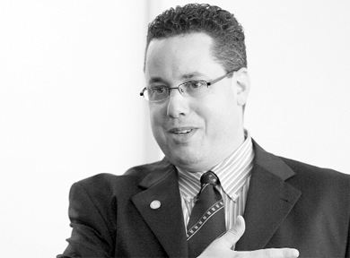 Dean of Student Affairs Jason Laker spoke about the admin’s Homecoming plans Sept. 6.