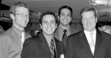 Students met with John Tory