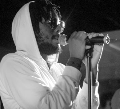 Hip hop artist K-OS rocked the mic at Alfie’s last November.