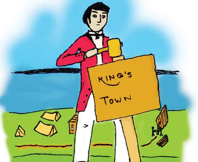 June 1784: A band of Loyalists arrived at the site of Fort Frontenac fleeing from the United States and called their new home “King’s Town.”