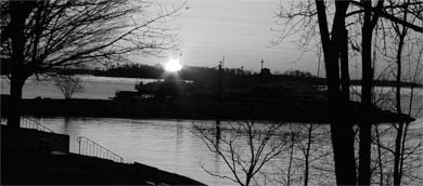 The opportunity to watch the sun rise over Lake Ontario is one of the many reasons why writers find themselves drawn to Kingston.