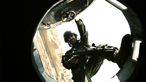 Lebanon’s claustrophobic effect is acheived by filming from the perspective of a gun.