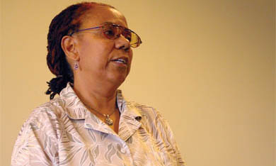 Poet Lillian Allen