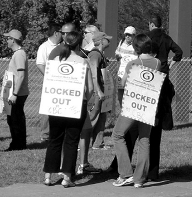 CBC staff have been locked out for more than a month