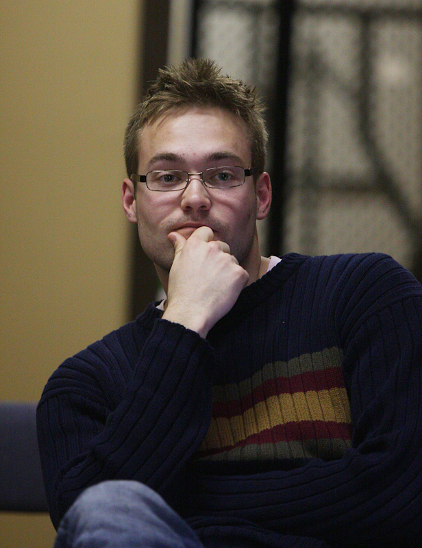 Nick Day during the SGPS council meeting on April 12.