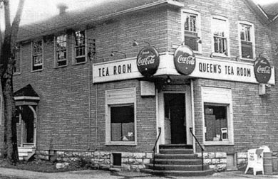 The original Queen’s Tea Room was located on the corner of Division and Union streets for more than 60 years.