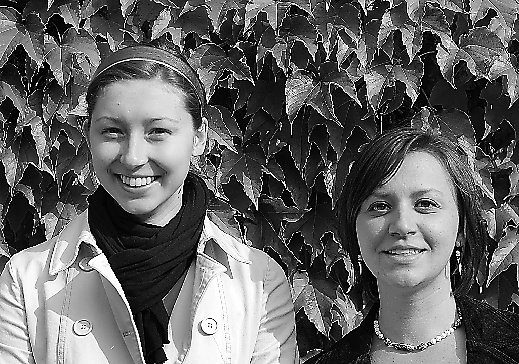Earth Centre co-chairs Raili Lakanen and Michelle Berquist want to increase environmental awareness on campus and change students’ consumption habits.