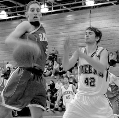 The Gaels trounced the RMC Paladins 75-50 on Wednesday.
