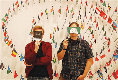 State Greetings artists Robert Jelinek and Mark Prier study identity and nationhood.