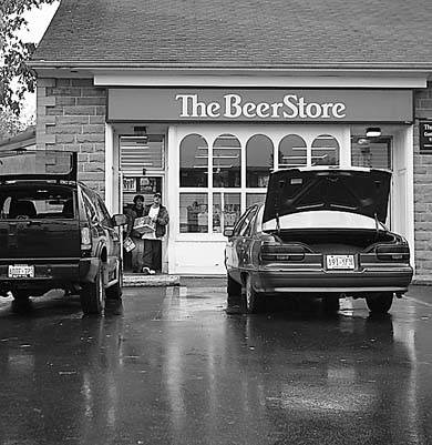 Students stock up in preparation for Homecoming weekend. The University is concerned about the sale of alcohol.