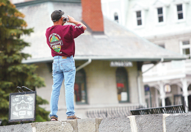 Being a tourist is so much better when you don’t have to carry a map around.