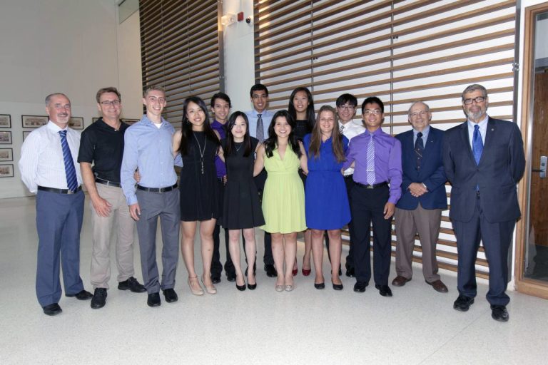 The first group of students to be accepted into the QuARMS program