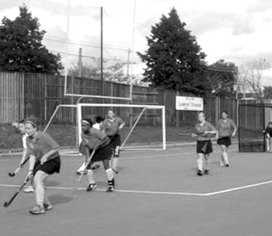 The field hockey team scored big at the Toronto tournament.