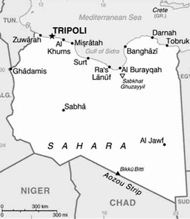 Elhouni was held in a prison in Libya’s capitol Tripoli.