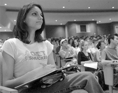 First-year students started their University education in a school year free of operational budget cuts.