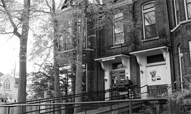 Preliminary design concepts presented at a public consultation meeting May 5 for the Union Street Improvement Project called for destruction of part or all of The Grad Club.