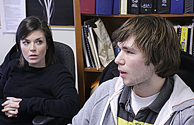 ASUS President Jacob Mantle and Vice-President Dominique Vanier co-created the Diversity and Equity Advisor position. Mantle says hiring for the position will happen in the spring.