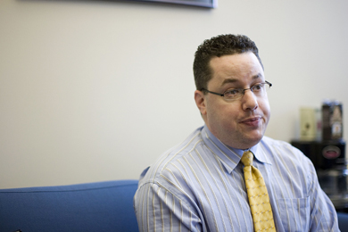 Associate Vice-Principal and Dean of Student Affairs Jason Laker says the goal of his trip is to learn how to integrate first-year ISC students into the Queen’s community when they return to Canada.