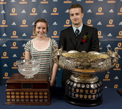 Jimmy Allin and Kristine Matusiak picked up the Jenkins Trophy and the PHE ’55 trophy