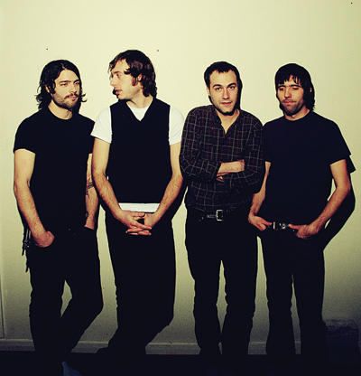 Malajube’s third album Labyrinthes was shortlisted for the 2009 Polaris Prize. From left to right: Mathieu Cournoyer