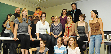 The first 24 students enrolled in the program at both the PhD and Masters students share the same core CUST 800 Cultural Studies Theory course