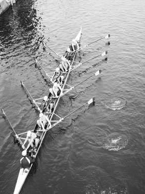 The women’s rowing team enjoyed success racing in Ontario.
