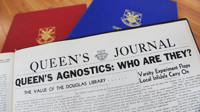 Following a decision by then-Principal R.C Wallace to bar the Queen’s Atheist and Agnostic club from campus