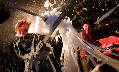 To say White Cowbell Oklahoma have a captivating live show is a grossly offensive understatement