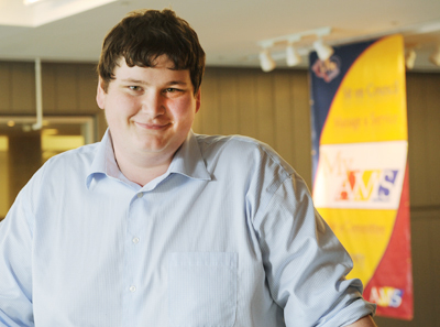 AMS Academic Affairs Commissioner Kieran Slobodin