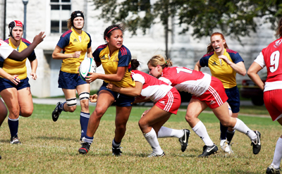 Women’s rugby battled Saturday against the York Lions winning a 65-13 decisive victory. Queen’s faces the McMaster Marauders next weekend.