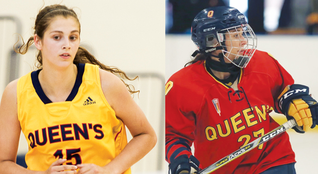 Veronika Lavergne (left) and Katrina Manoukarakis (right).