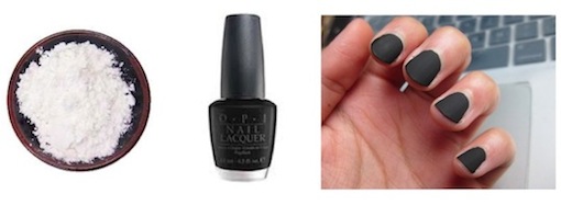 How to make discount nail polish matte