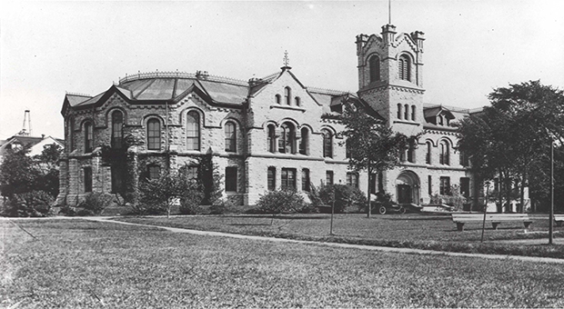Theological Hall was a hub for religious education during Queen’s years as a  Presbyterian college. 
