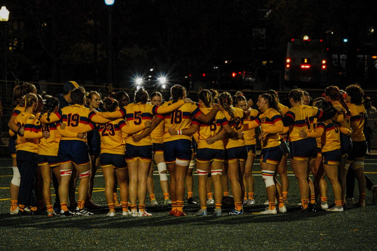 Queens Women's Rugby opens title defense with 116-0 win over York