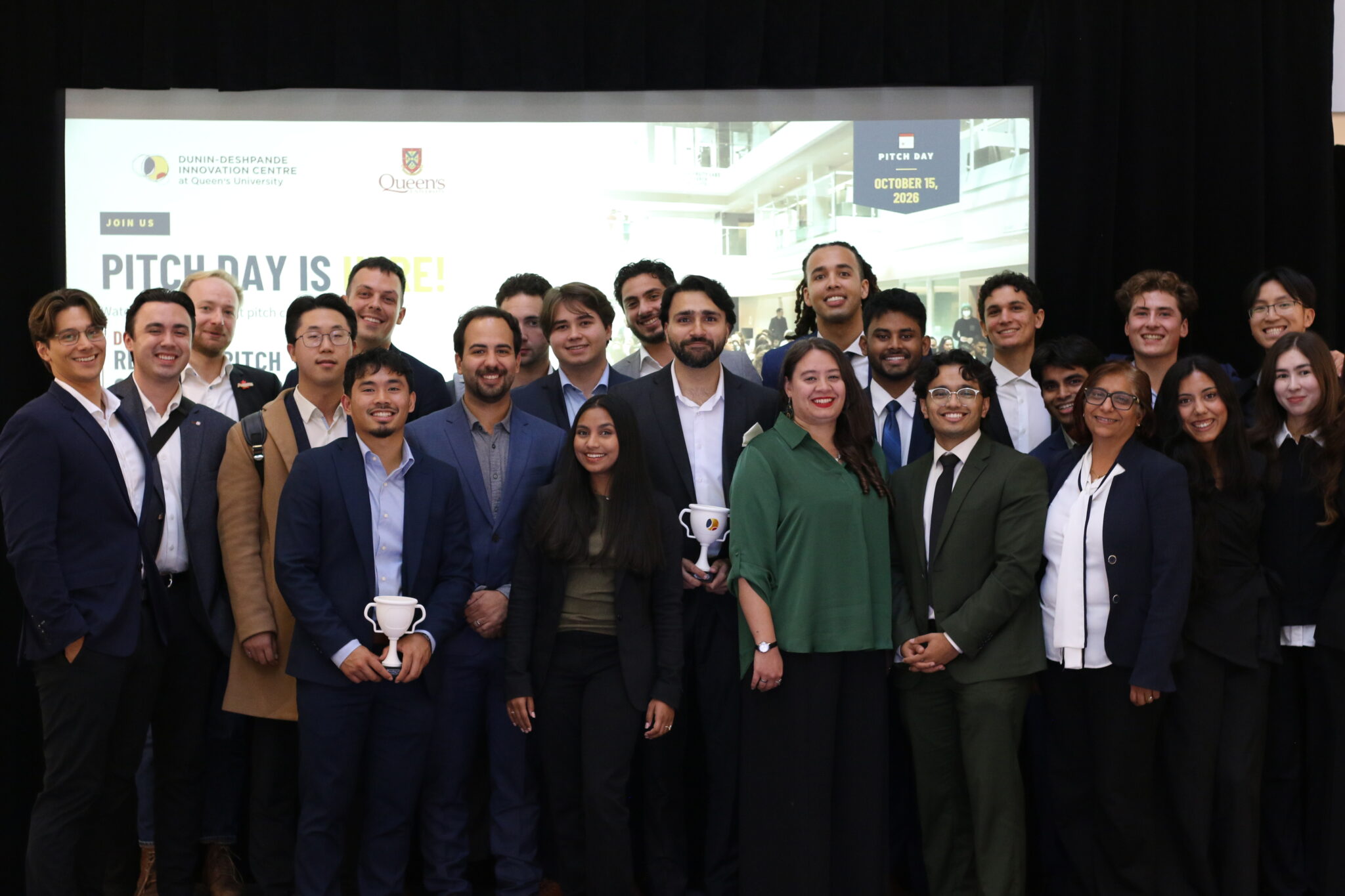 Technical Drafting Font Over $100K in funding awarded at Regional Pitch Competition - The Queen ...
